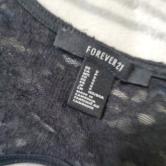 Blue Lace Straps Dress - Picture 4 of 9